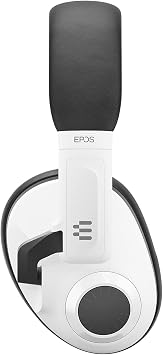 EPOS H3 Closed Acoustic Gaming Headset with Noise-Cancelling Microphone - Plug and Play - Audio - Around the Ear - Adjustable, Ergonomic - for PC, Mac, PS4, PS5, Switch, Xbox - White
