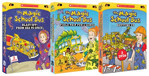 The Magic School Bus Collection (Blast Off! From Sea to Space / Field Trip Fun & Games / Revving Up) image 3