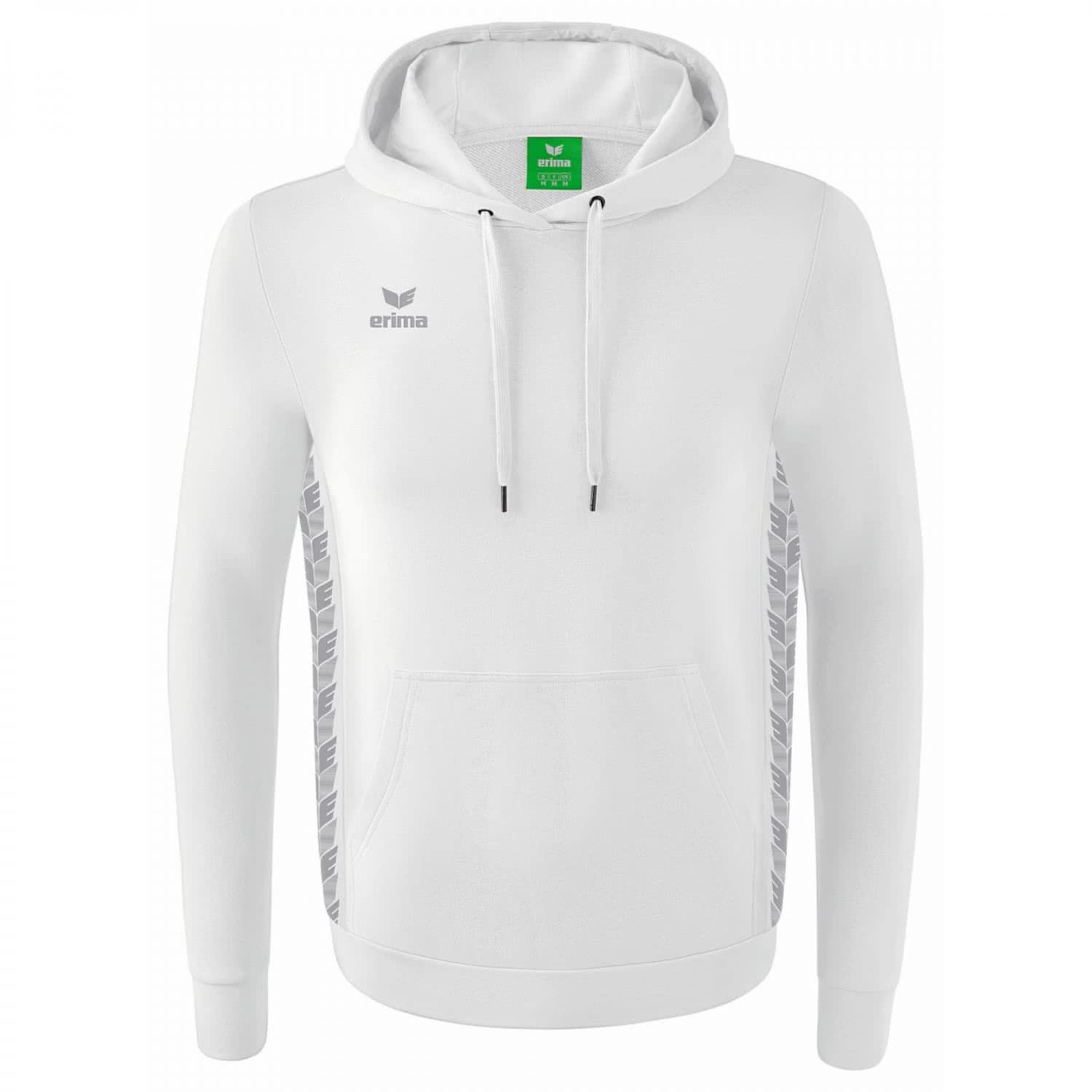 Erima Kids Essential Team Basic Hoody, White, 140