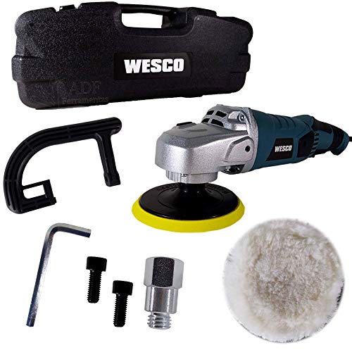 LIXADEIRA POLITRIZ 5 POL (125MM) 1200W 220V VVR COM ACESSORIOS - WS4504K - WESCO