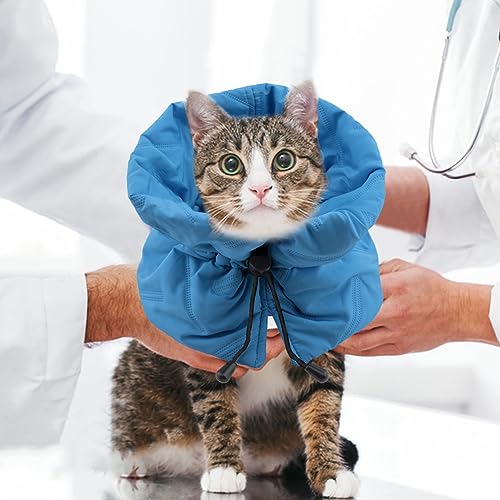 Image of 2pcs Cat Cone Collar,Cat Donut Collar,Cat Cones to Stop Licking,Cat Recovery Collar,Soft and Light,Prevent Pets from Biting,Licking Injured or Surgical Sites