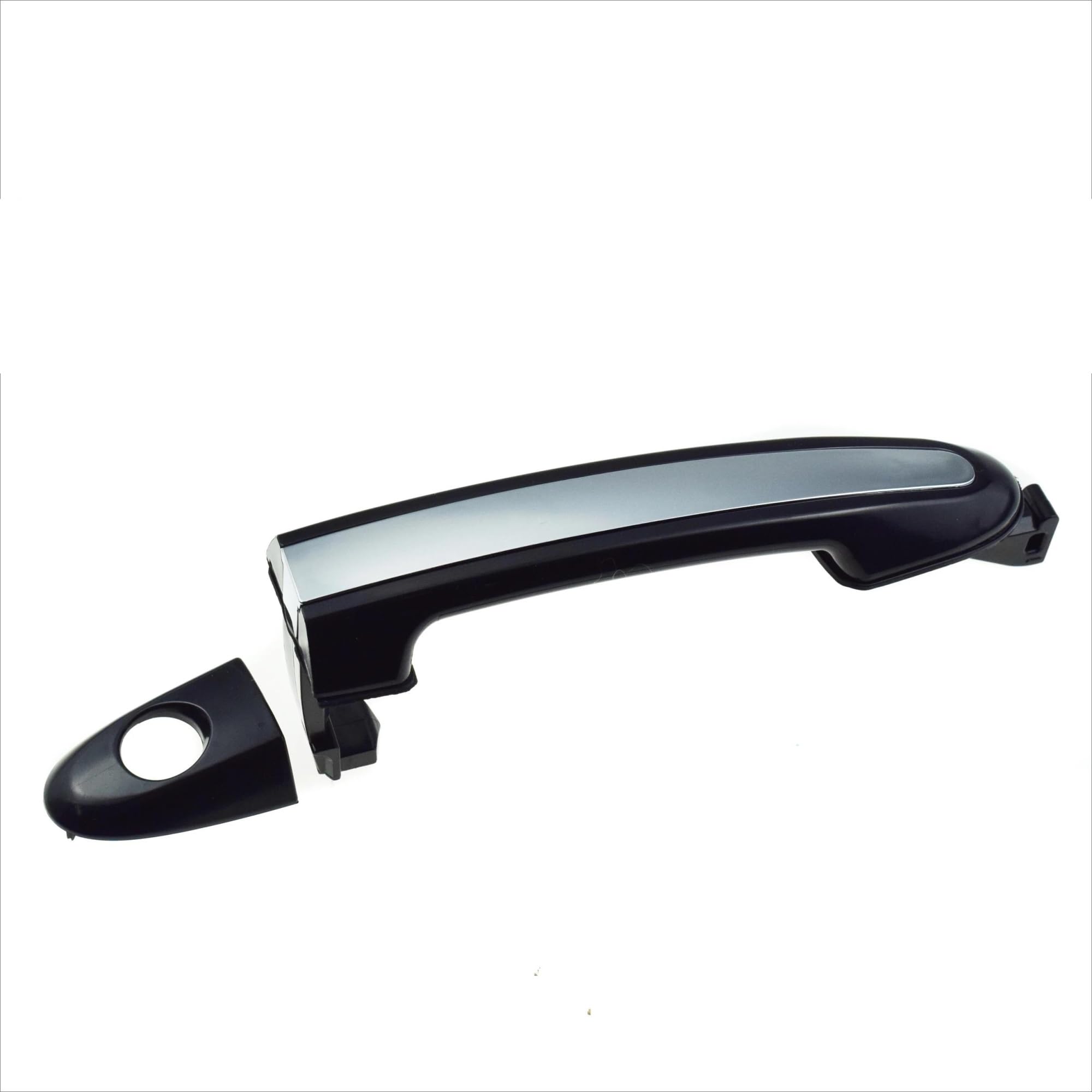 ATGCBCAUF Outside Car Door Handle Chrome Front Rear Left Right for Hyundai for Santa Fe 2.4L 3.5L 2007-2012 Car Exterior Door Handles(1 Pcs Front Left)