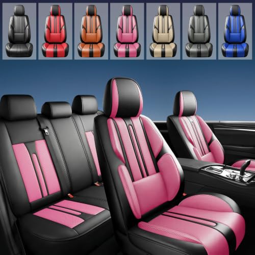Image of Car Seat Covers for Toyota Prius 2001-2024 2025 2026 Full Set 5 Seat
