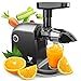Vandenberg [ORYGINAŁ] - Slow Juicer - Sokowirówka do warzyw i owoców - [150 W] Przyjazna witaminom sokowirówka elektryczna z funkcją cofania wraz ze szczotką do czyszczenia - Nie zawiera BPA