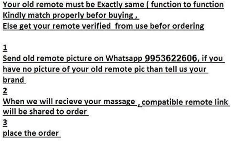 Split Ac Remote Compatible for LG AC Remote with Double Swing Button (Send me Your Old Remote Photo Whatsup Ask me Compatible Link)