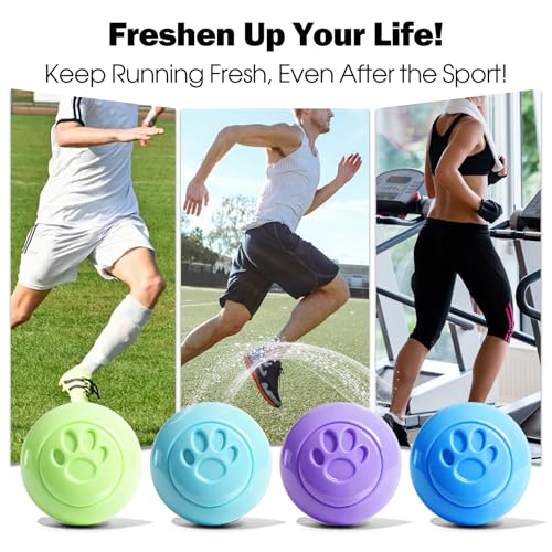 Image of SCENTORINI Shoe Deodorizer Balls, Sneaker Deodorizer Balls 12 Pack | Odor Eliminator for Smell Shoes, Boots, Long Lasting Shoe Freshener for Gym Bags, Drawers and Small Spaces