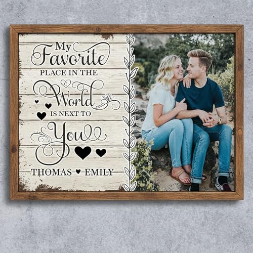 LOVELYPOD Personalized Couple Canvas