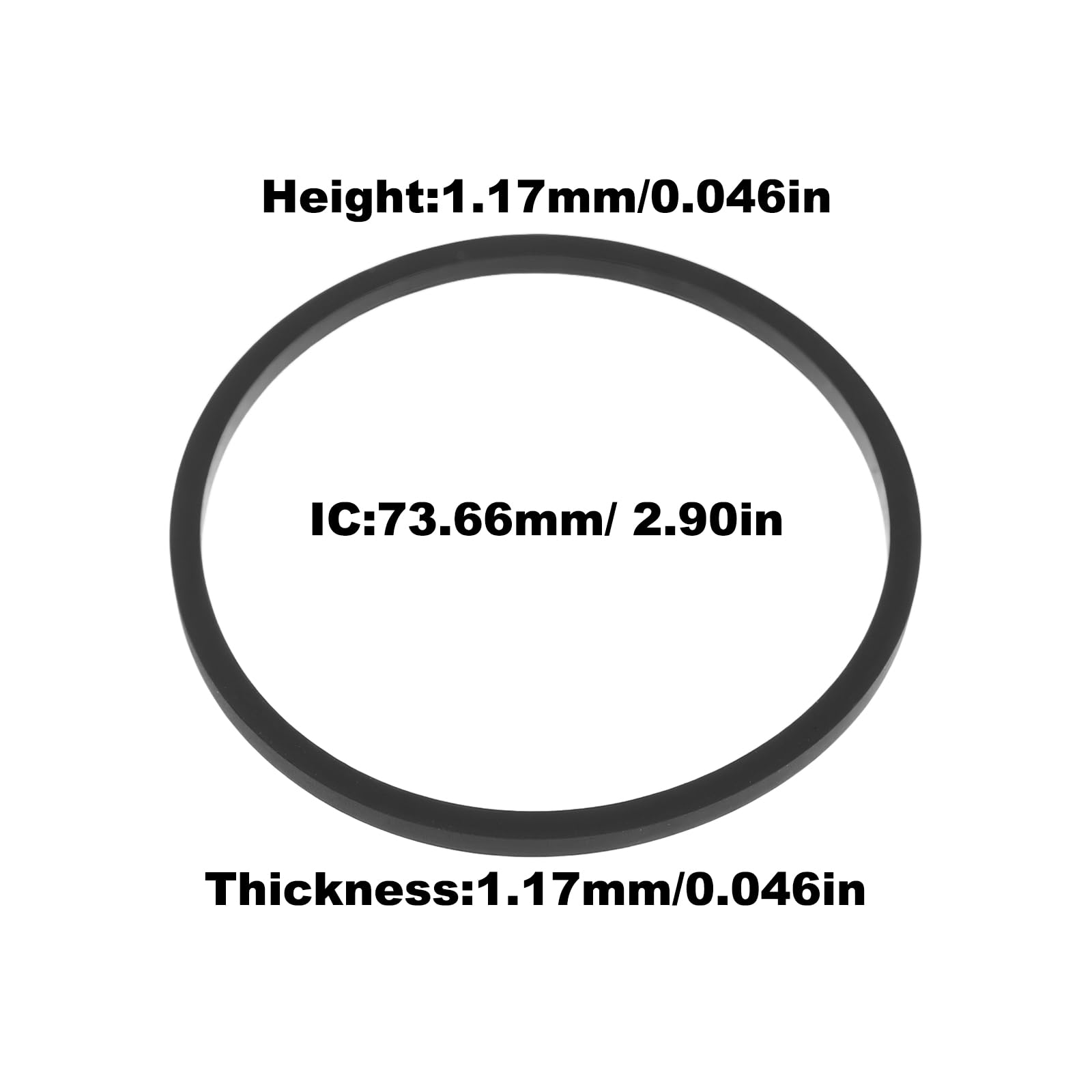 2 Courroies Remplacement pour Bras Lecture Platine Vinyle à Suivi Linéaire Compatibles avec Technics SL-3 SL-5 Et SL-6.