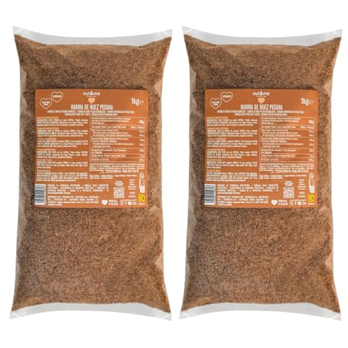 nut&me Harina de nuez pecana 2 kg | Para repostería keto