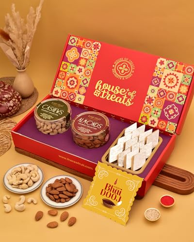 Hyperfoods® Bhai Dooj Gift For Brother Bhai Dooj Gift Set For Brother Gift For Bhai Dooj Sweets Dry Fruits Combo Pack Sweets Gift Pack Kaju Katli Cashew Almond (B0CD4D9XWT) Amazon Price History, Amazon Price Tracker