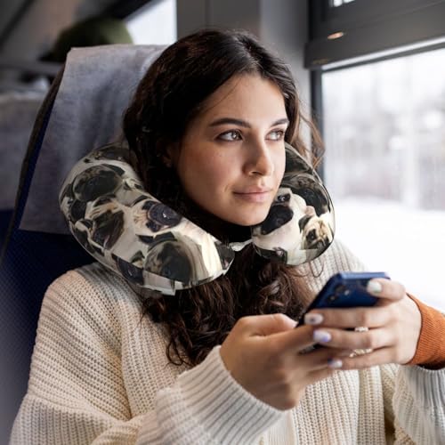 Almohada de espuma viscoelástica para cuello tamaño único miniatura 6