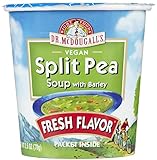 Dr. McDougall's Vegan Split Pea Soup w/ Barley- 2.5 oz, 6 pk