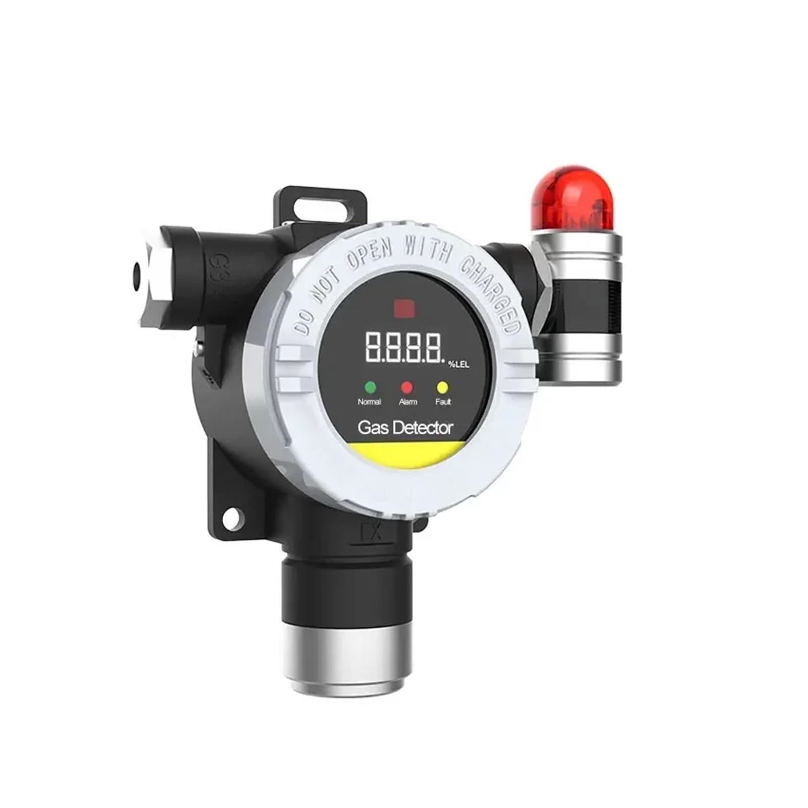 Gas Detector, Fixed Gas Alert O2 0-30% VOL Oxygen Concentration Alarm Remote Control Detector