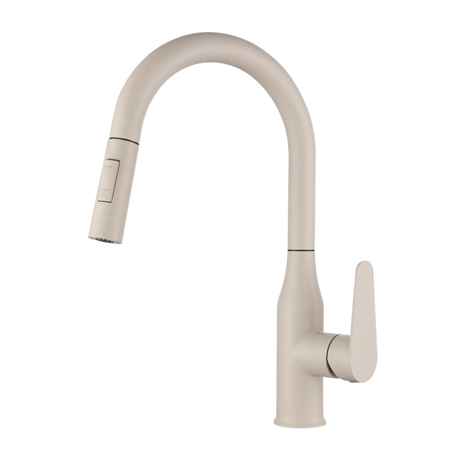 Generico Miscelatore Cucina Lavello Rubinetto da Cucina con Doccetta Estraibile Colore Avena Rubinetto per Lavello da Cucina in Acciaio Inox Color Avena