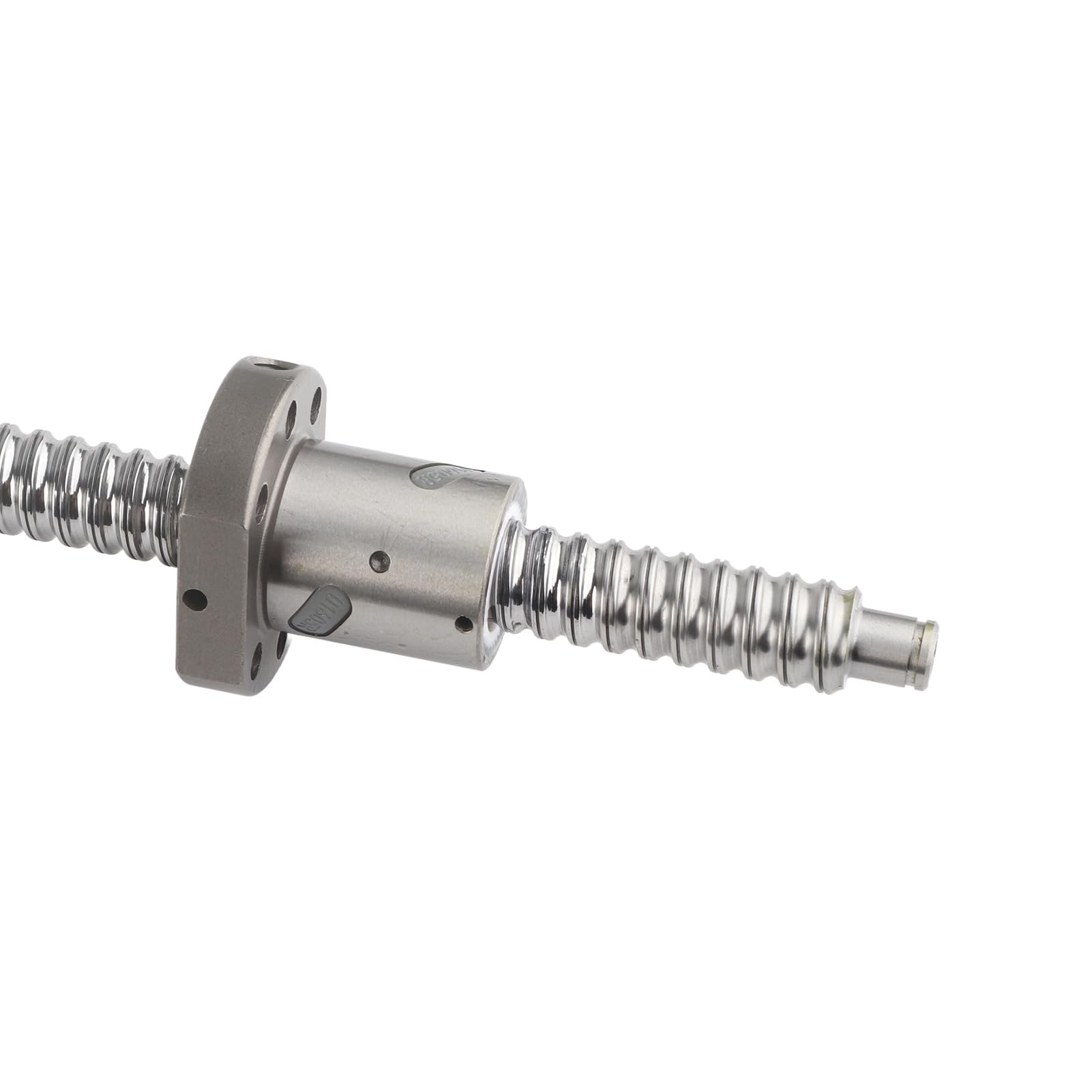 SFU1605 Husillo de Bolas Enrollado de 1000 Mm, Tuerca de Bolas de Baja Fricción, Husillo de Antirretroceso para Mecanizado CNC