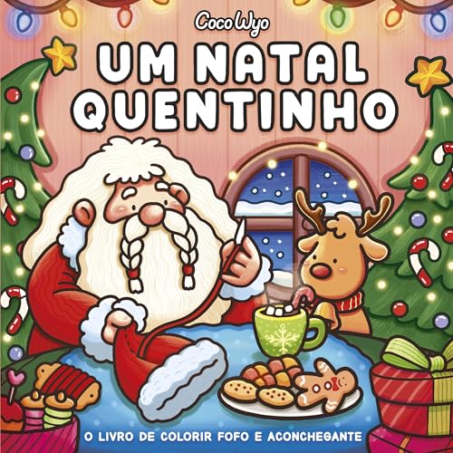 Um Natal quentinho (Cozy Christmas) – livro de colorir Coco Wyo
