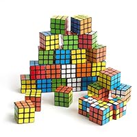 THE TWIDDLERS 30-teiliges Mini Zauberwürfel Set (3x3, 3cm) - Bunte Geduldsspiele und Geschicklichkeitsspiele als Mitgebsel für Kindergeburtstage, Adventskalender und als Belohnung für Schüler