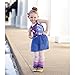 Huggalugs Girls Violet Ombre Legruffle Legwarmers