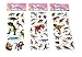 Dinosaur Stickers 3D Puffy Stickers(200+ pcs) Jurassic Dinosaur Tyrannosaurus Rex Stickers 14 Sheets Kids,Craft Scrapbooking for Decorative Sticker Decoration for Calendars, Arts Stickers