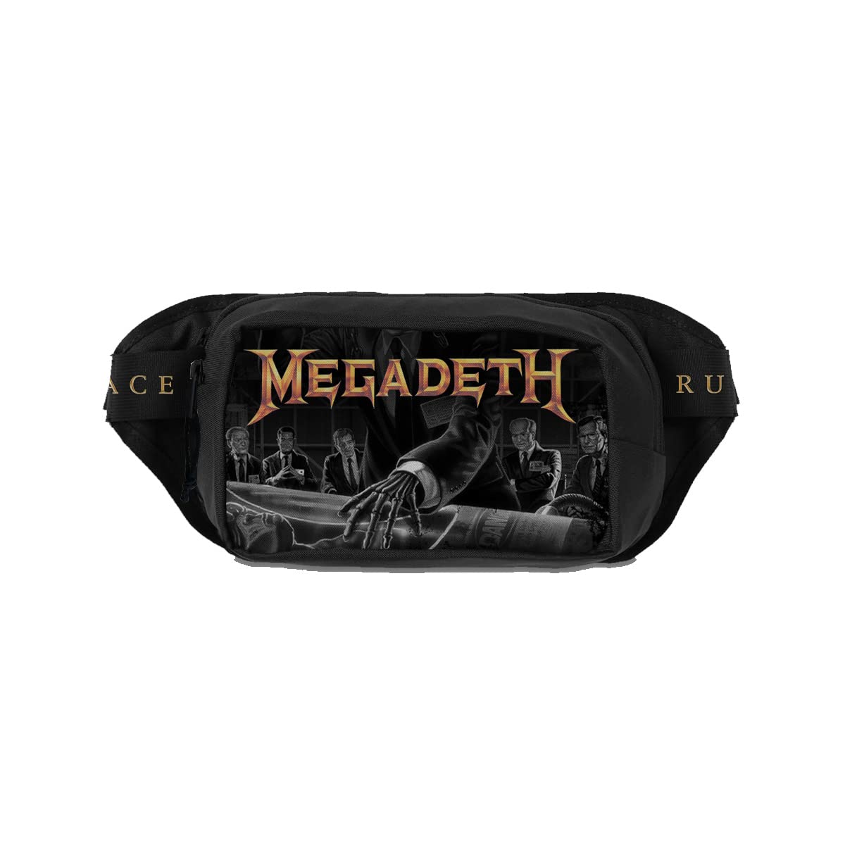 Rocksax Megadeth Shoulder Bag - Rust in Peace - 23cm x 18cm x 5cm - Officially Licensed Merchandise