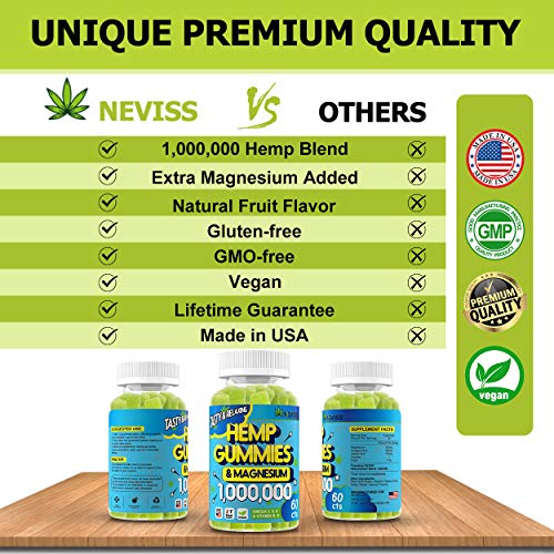 Sleep Supplement, Magnesium, Vegan Organic Magnesium Gummiés -120 Count, Made in USA - Image 7