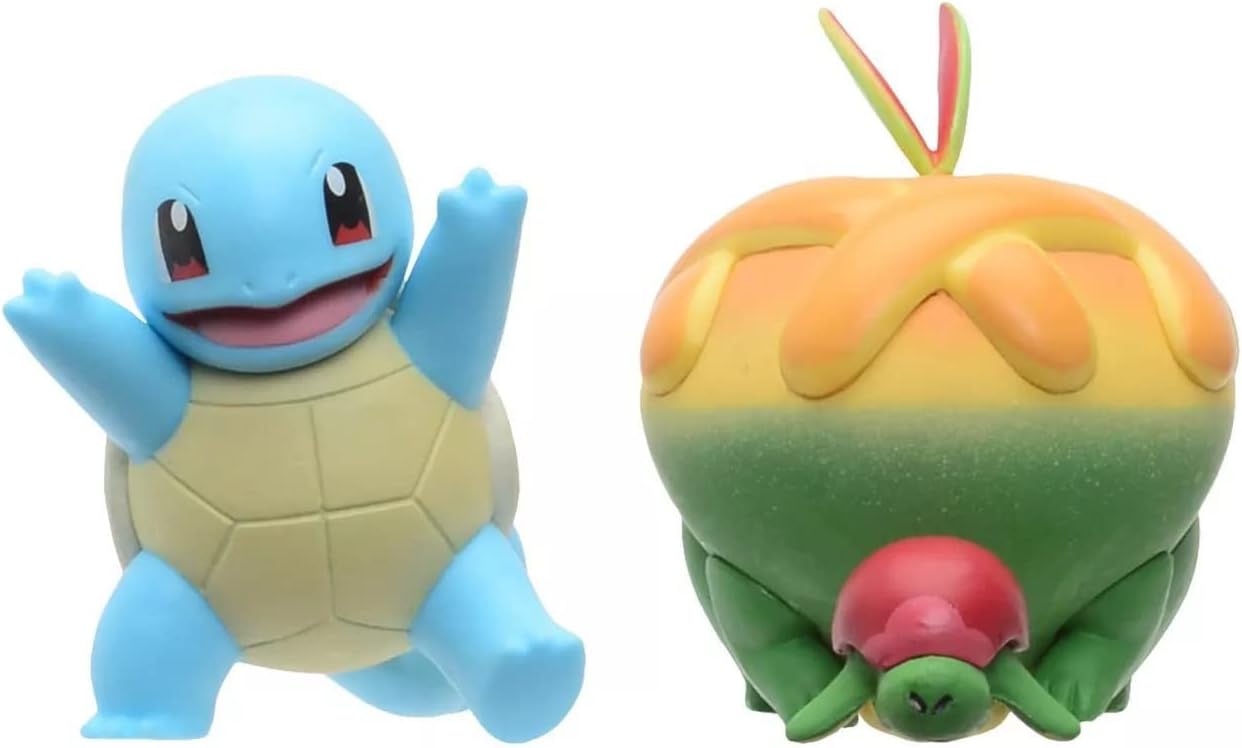 Pokemon - Battle Figures - Squirtle & Appletun (PKW0133)
