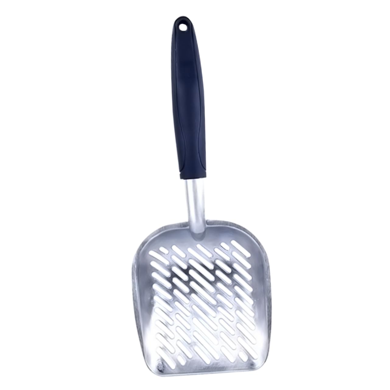 Pala para Arena de Gato, Recogedor de excrementos Metal for una fácil Limpieza Diseño ergonómico for Gatos y Mascotas Práctico sin Olor