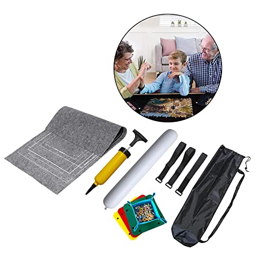 Generic Roll Esteira do Enigma Jigsaw Puzzle Puzzle de Armazenamento Saver, Material do Meio, Loja J