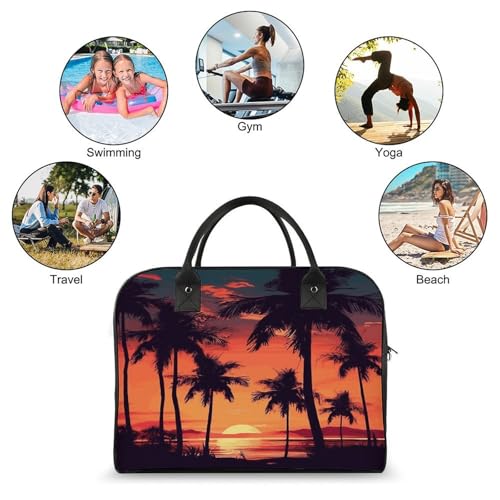 Bolso Tote Nylon con Correa Ajustable y Gran Capacidad miniatura 4