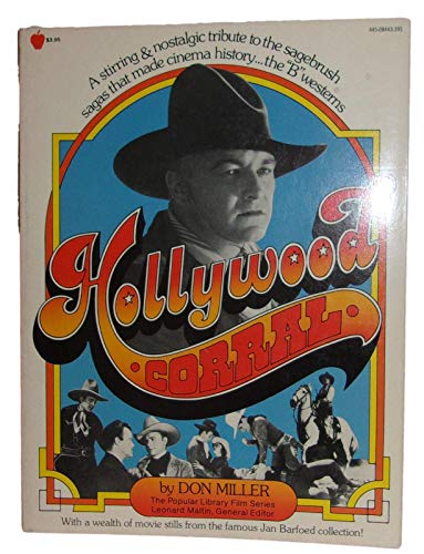 Collectible Don Miller HOLLYWOOD CORRAL First ed Film History B Westerns Movie Stills Nice! image 2