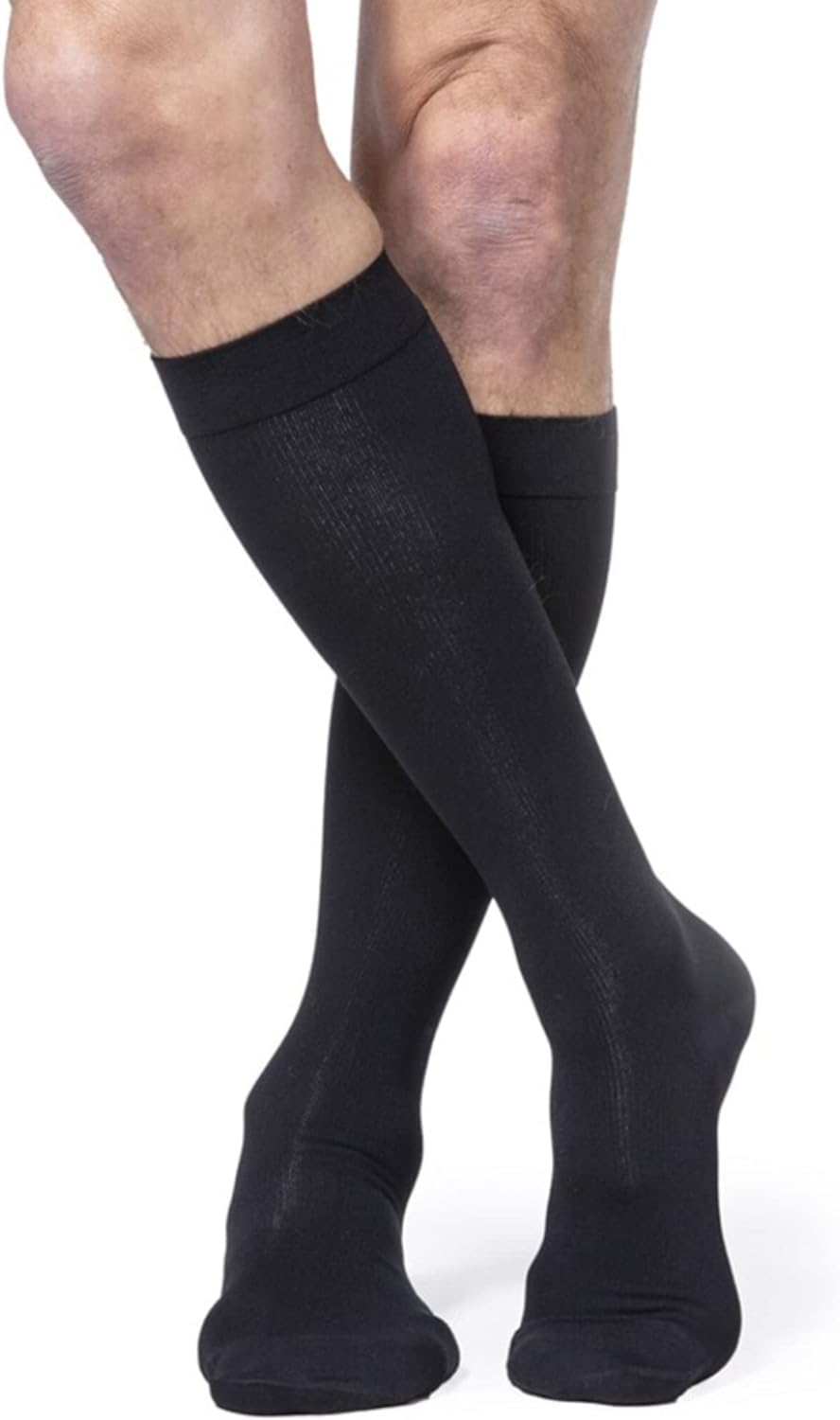 Men’s Essential Cotton 230 Closed Toe Calf-High Socks 20-30mmHg