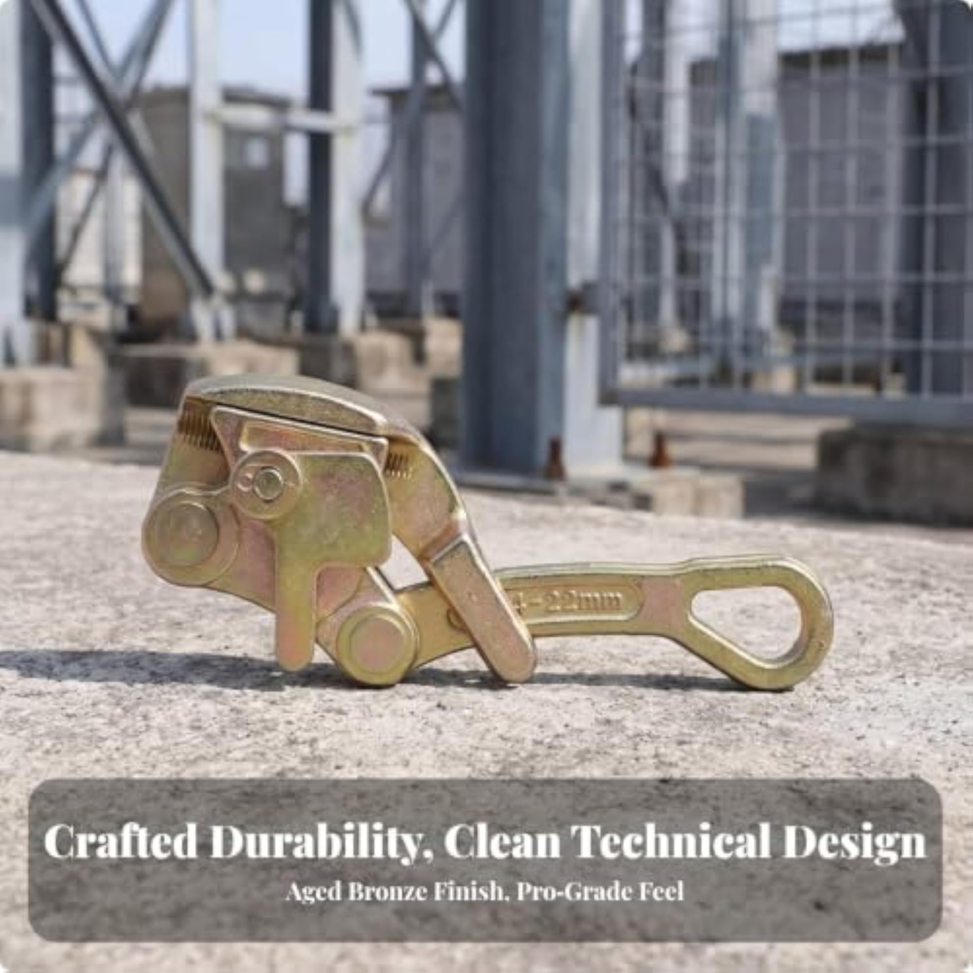 Self-Locking Cable Clamp Tool Galvanized Galvanized Coating Body, Wire Grip