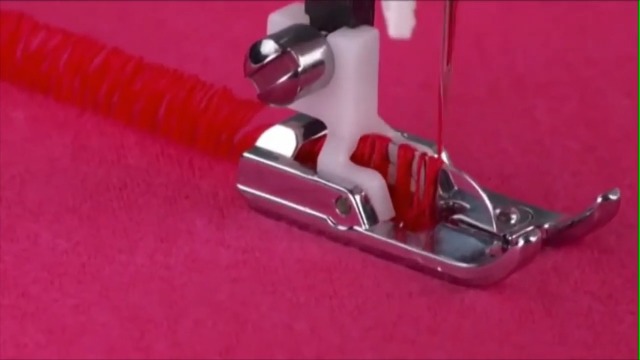 Fringe Presser Foot para máquina de coser SINGER miniatura 2