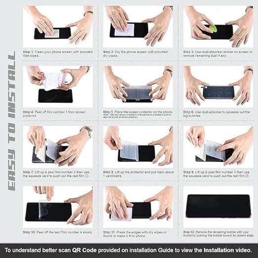 Image of Techsage Back Screen Guard Compatible with Samsung Galaxy S25 Ultra 5G Unbreakable Membrane Diamond Quality Film Screen Protector Edge To Edge [MATTE BACK SCREEN GUARD]