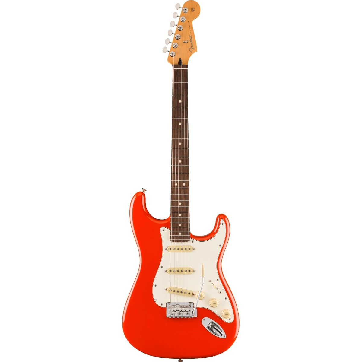 Fender Player II Stratocaster, Rosewood Fingerboard, Coral Red - Image 3
