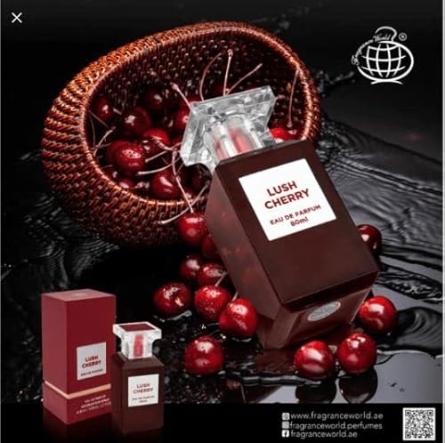 Fragrance World – Lush Cherry Eau De Parfum - 80ml Unisex perfume | Luxury Niche Perfume Made in UAE - Image 4