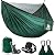 Covacure Camping Hammock - Lightweight Double Hammock, Hold Up to 772lbs, Portable Hammocks for Indoor, Outdoor, Hiking, Camping, Backpacking, Travel, Backyard, Beach?Dark Green?