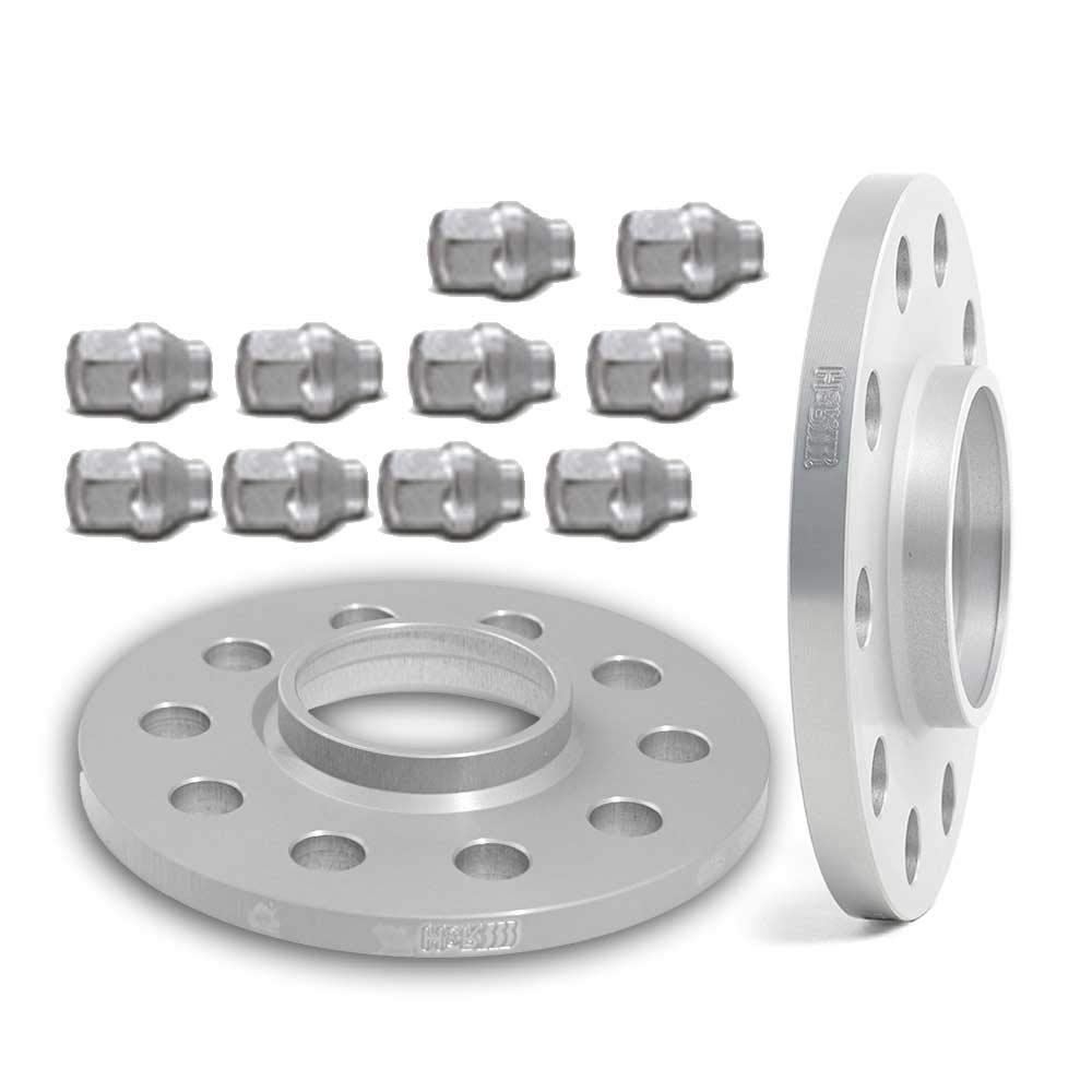H&R 9mm Spurverbreiterung Spurplatte 5-Loch 108mm LK Kompatibel mit FORD MONDEO IV Turnier BA7 Mondeo V Kombi CF FOCUS III Focus Mk4 Turnier HP Kuga Mk3
