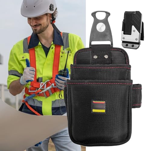 Pochette à outils électriques imperméable avec ceinture réglable multi-poches