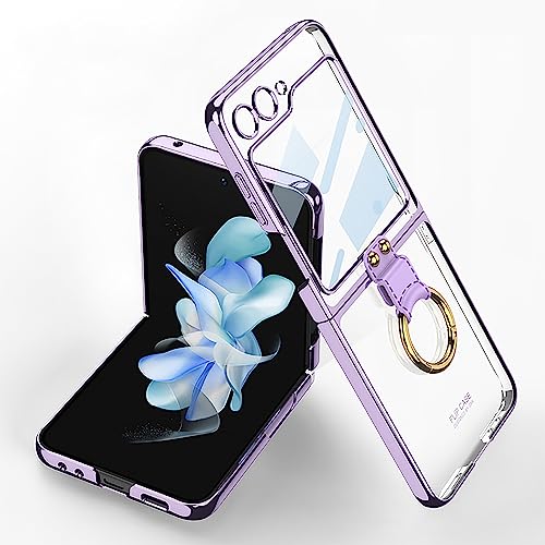 Housse Samsung Galaxy Z Flip 6 antichoc ultra mince avec anneau de maintien