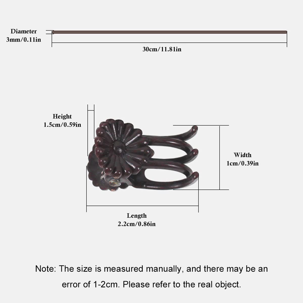 Clip Per Piante Windhager - Set Da 15 Pezzi Verde Per Orchidee E Piante Rampicanti - Foto 7