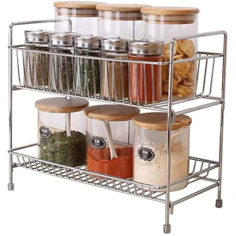 Buckingham Two Tier Spice Organiser Rack Cover