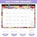Desk Calendar 2025-2026, 18 Months Calendar Runs from July 2025 to December 2026 - Large 17