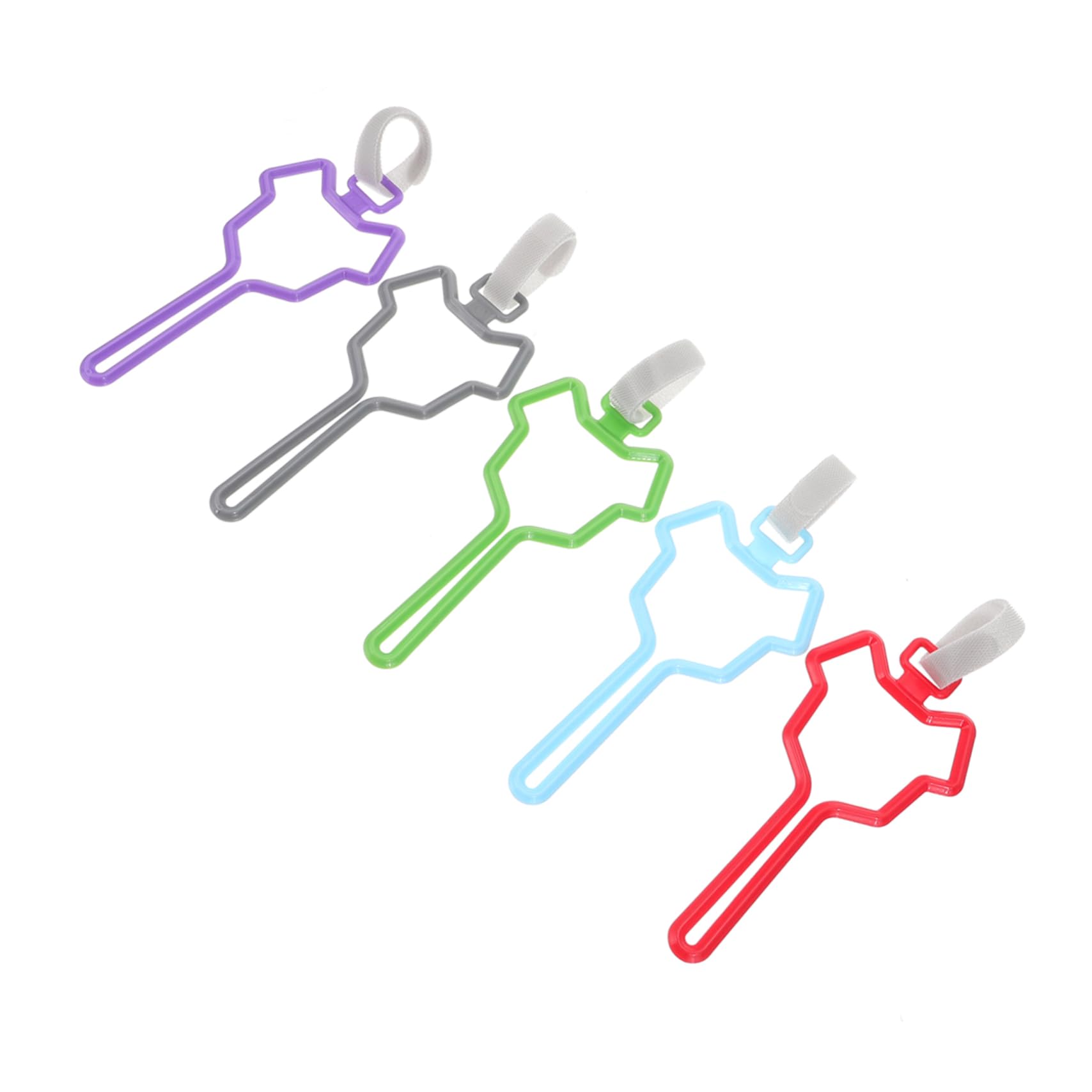 Porte-paquet à Déjections Canines à Pince pour Laisse, Lot de 5