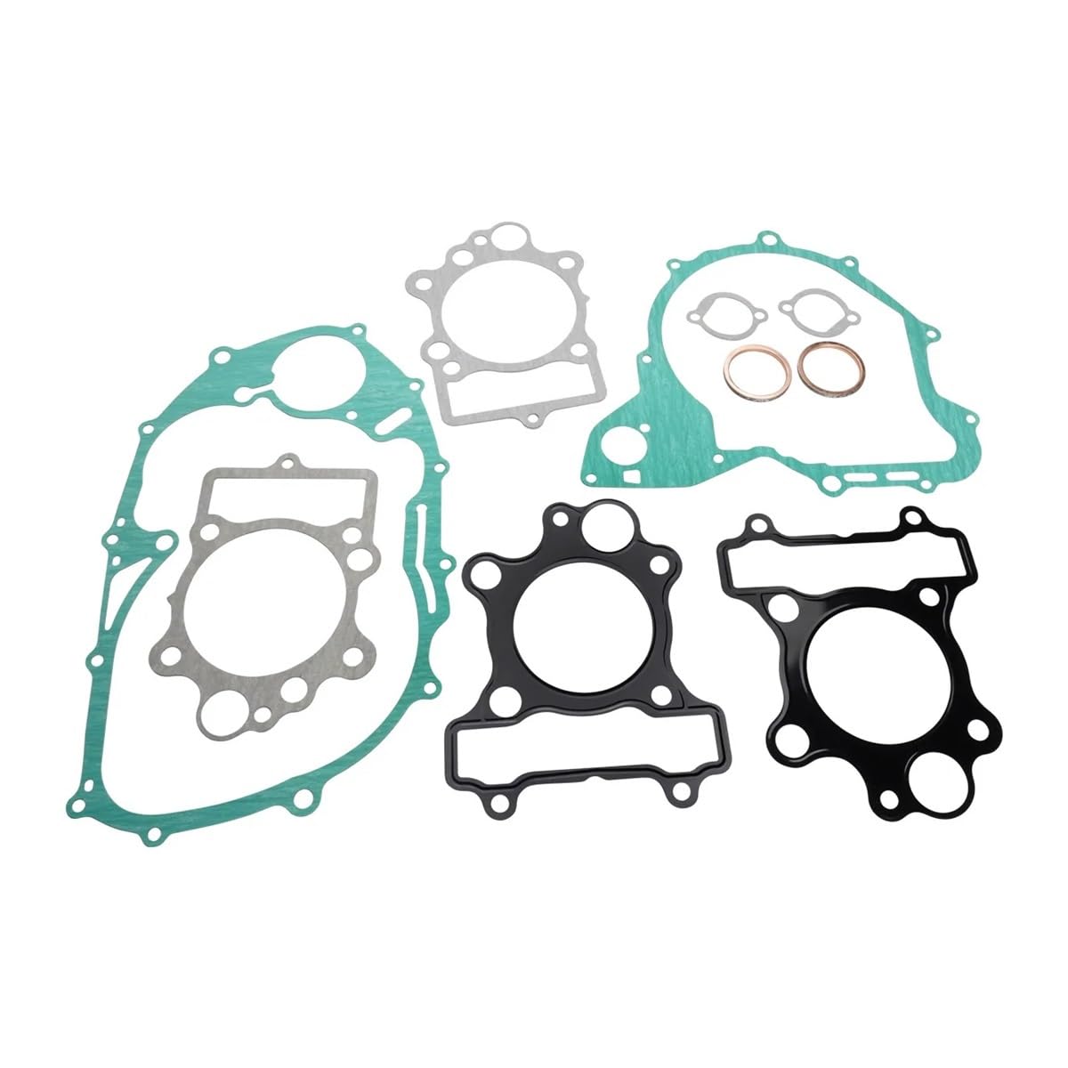 Replacement Parts Motorcycle Cylinder Crankcase Generator Clutch Cover Gasket Kits Set Fit for XV535 Virago 535 1987-2001(Clutchcovergasket)