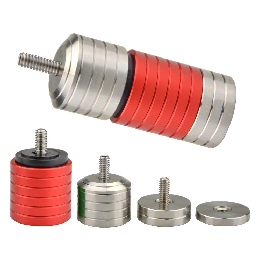 MILAEM Archery Stabilizer Weight Kit Counterweight Kit Bow Stabilizer Balance Bar Weight for Recurve Bow and Compound Bow