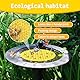 KAIYAYA 4 Stück Schwimmende Bieneninsel Bienentränke Tablett Bee Watering Station Bienenbecher Wasser für Bienengarten 20cm Floating bee Island Bienentränkestation for Gärten und Balkone