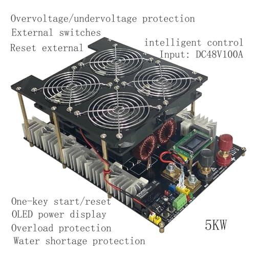 Chauffage par induction ZVS 5000W avec circuit imprimé et bobine