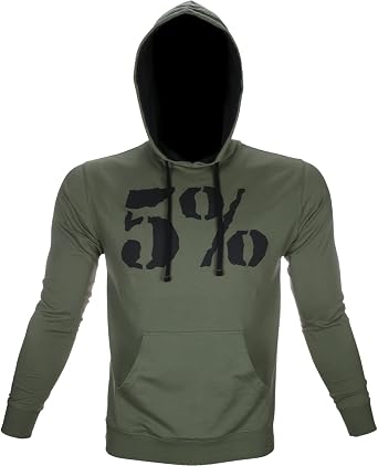 5% Nutrition Rich Piana Mens Bodybuilding Weightlifting Workout Gym Full Zip Up Hoodie Pullover Hoodie