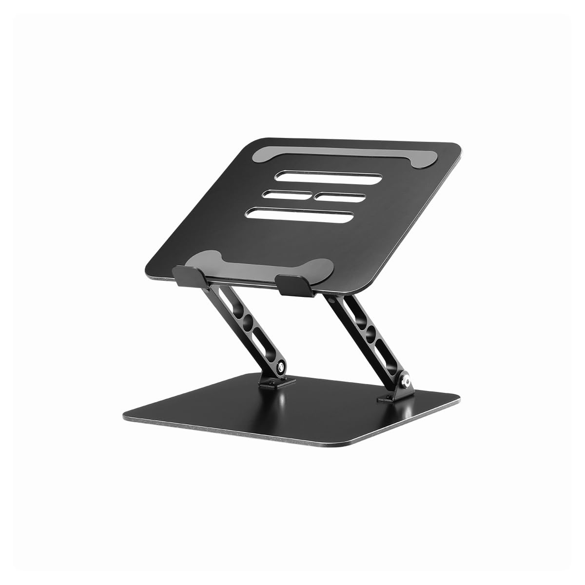 Cosmic Byte LS100 Aluminum Laptop Stand, Support Upto 16" Laptops, 8 KG Load, Adjustable Height, Heat Dissipation Vents (Black) (B0DF58GZM3) Amazon Price History, Amazon Price Tracker